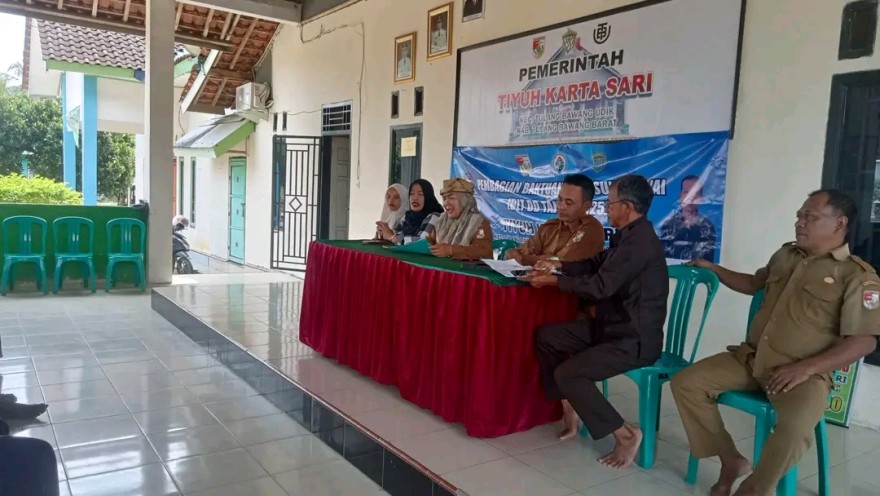PEMBAGIAN BANTUAN (BLT-DD) BULAN APRIL 2025