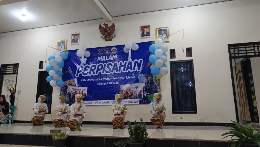 PERPISAHAN KKN UNIVERSITAS MUHAMADIYAH METRO (UMM) 2026