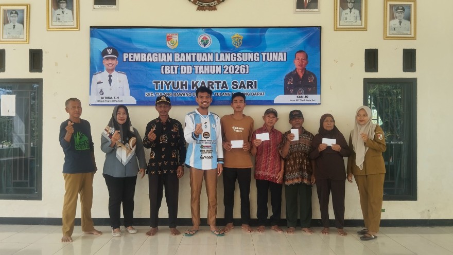 PEMBAGIAN BANTUAN (BLT-DD) BULAN MEI DAN JUNI 2026
